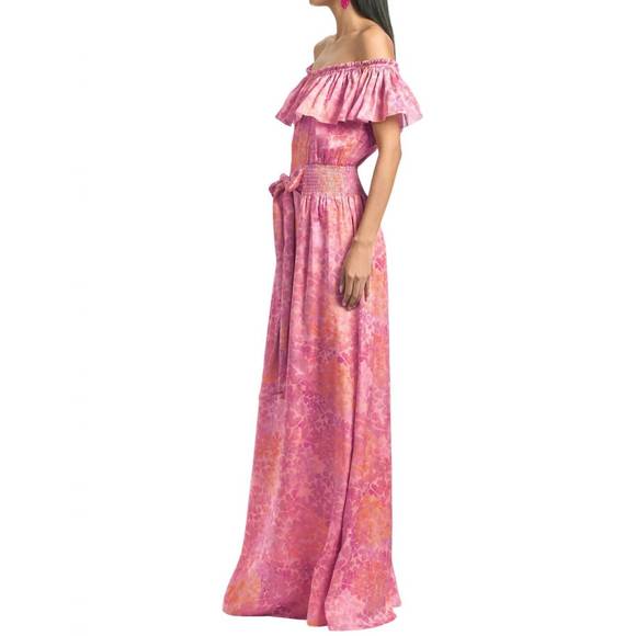 NEW SACHIN & BABI nikki dress in pastel sunset hydrangea - Picture 2 of 3